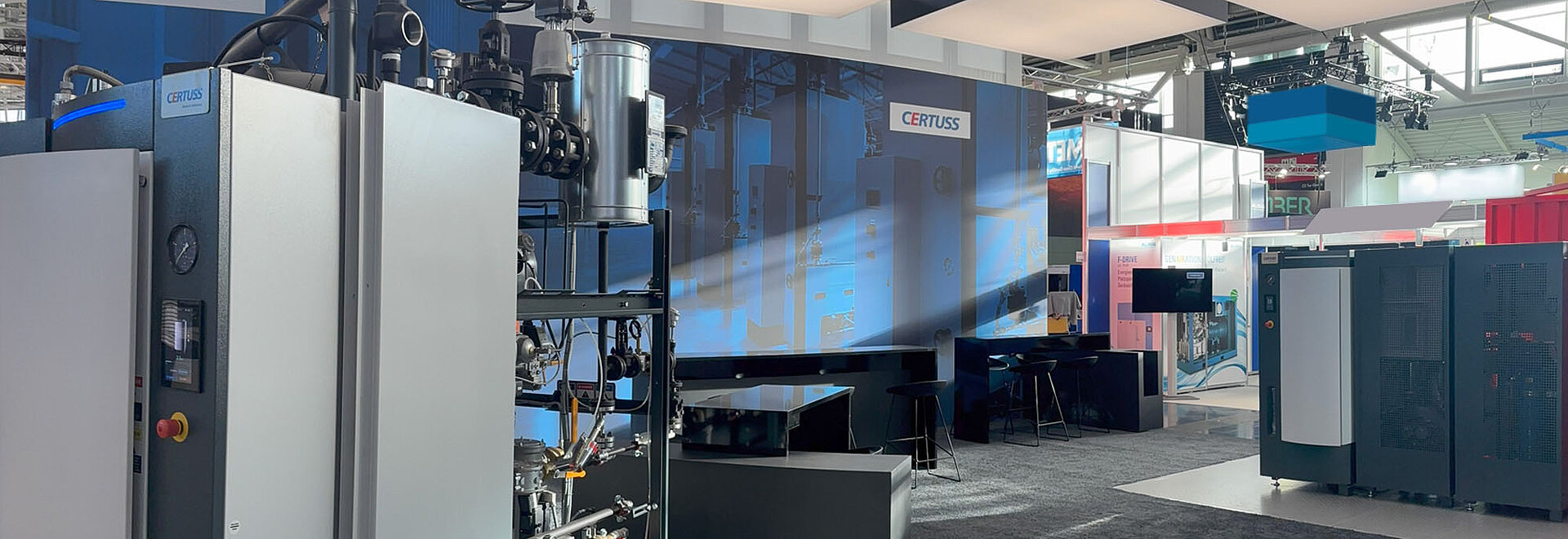 CERTUSS Managing Director at a trade fair